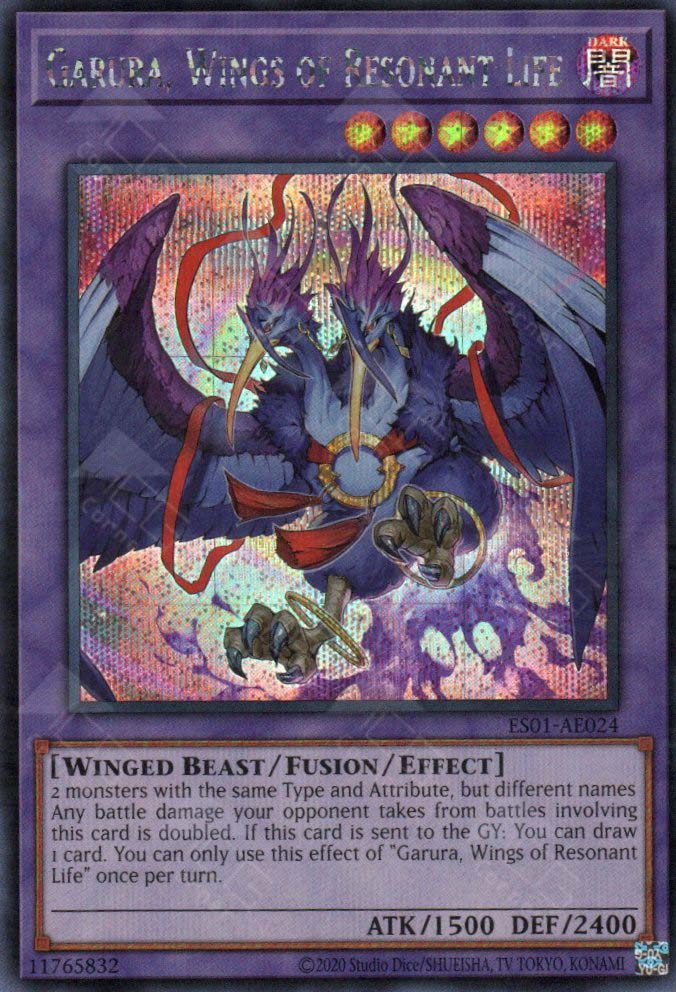 ES01-AE024 Garura, Wings of Resonant Life (SER) – TCG Corner