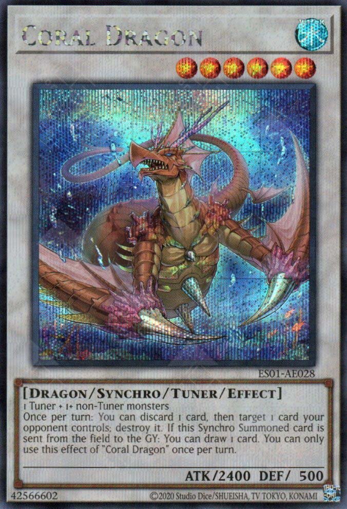 YuGiOh The Dark Illusion Coral Dragon TDIL-EN051