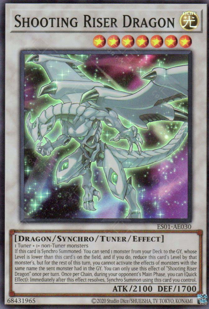 ES01-AE030 Shooting Riser Dragon (SR) – TCG Corner