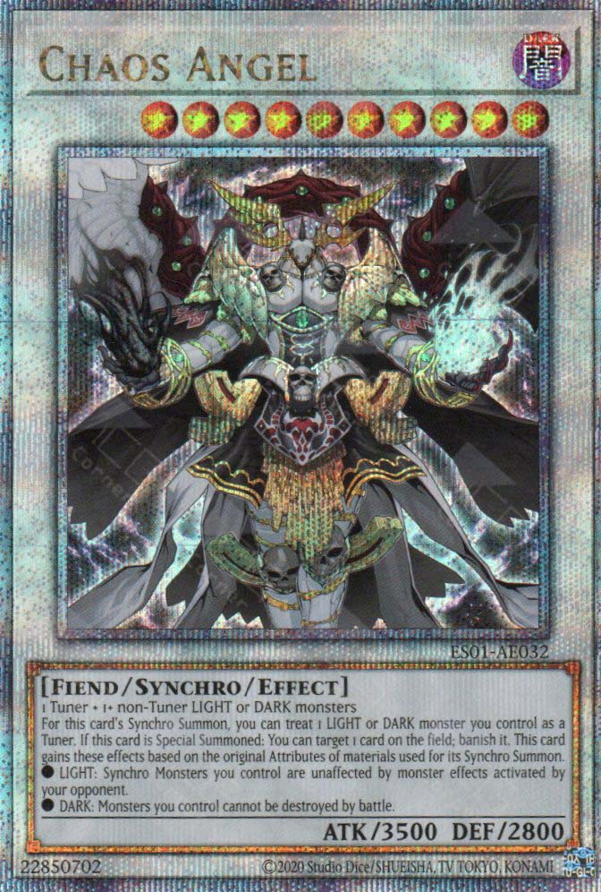 yugioh card angel ES01-AE032 Chaos Angel (QCSR) – TCG Corner