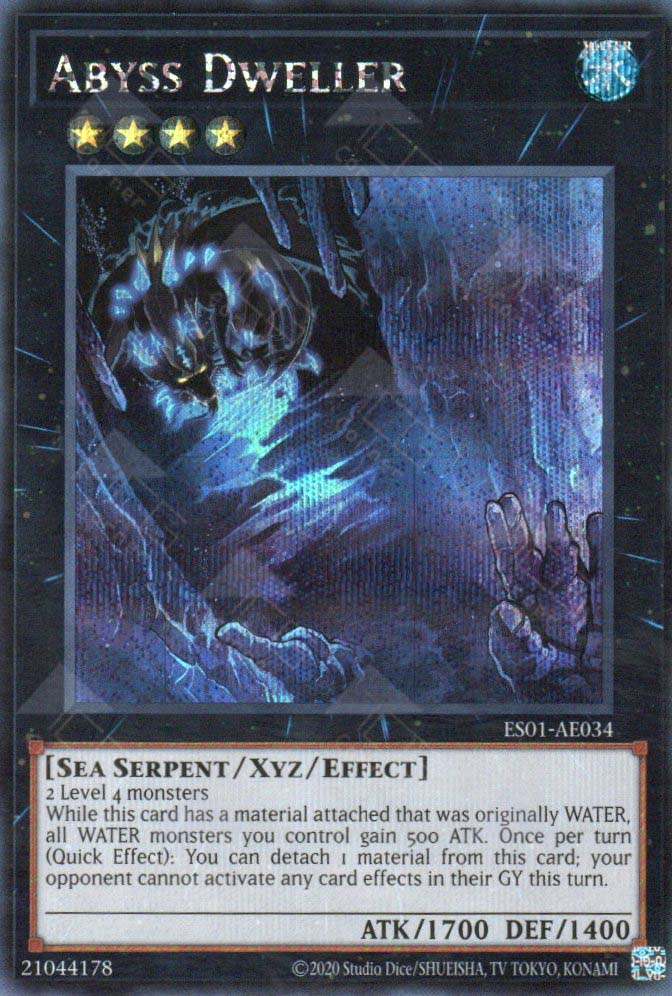 ES01-AE034 Abyss Dweller (SER) – TCG Corner