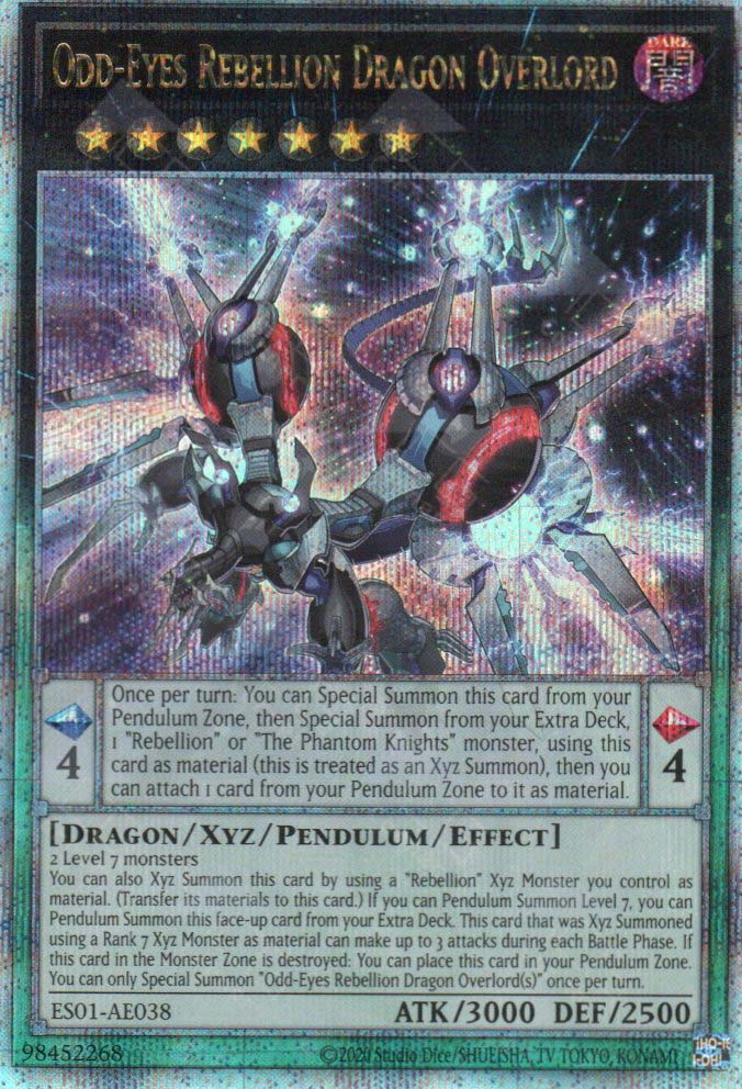 ES01-AE038 Odd-Eyes Rebellion Dragon Overlord (QCSR) – TCG Corner