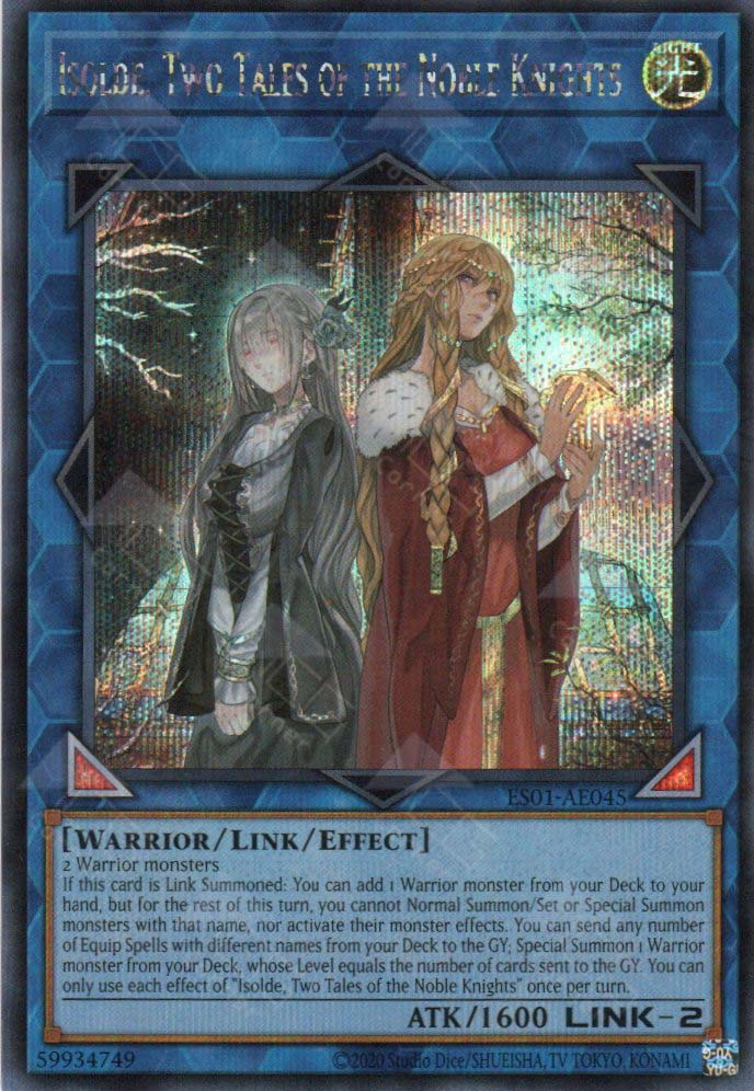 YuGiOh Soul Fusion Isolde, Two Tales of the Noble Knights SOFU-ENSE1 YuGiOh Soul Fusion Isolde, Two Tales of the Noble Knights SOFU-ENSE1