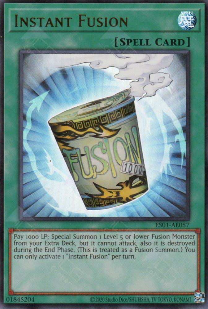 SDSH-EN027 Instant Fusion Common Mint YuGiOh Card