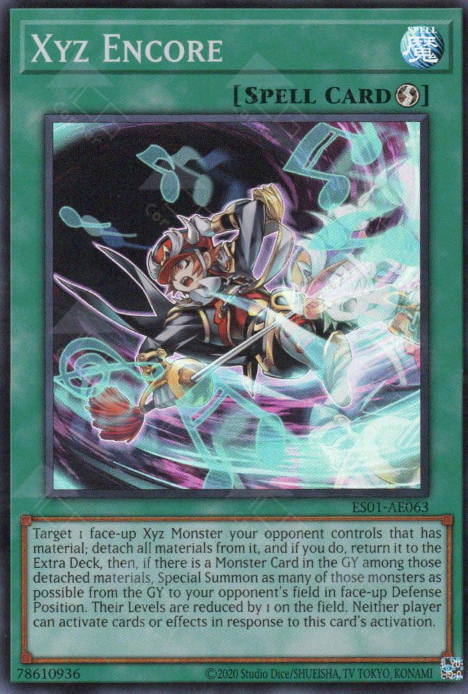 ES01-AE063 Xyz Encore (SR) ES01-AE063 Xyz Encore (SR)