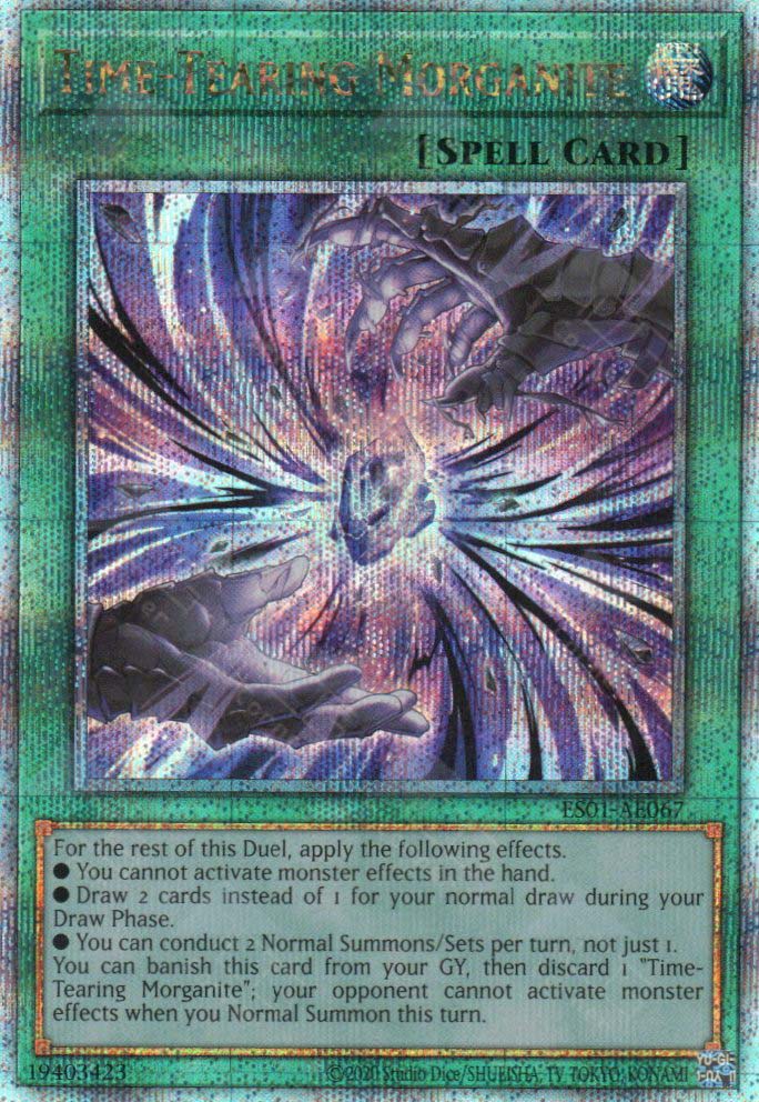 yugioh morganite'' cards Time-Tearing Morganite CYAC-EN067 – Genesis TCG