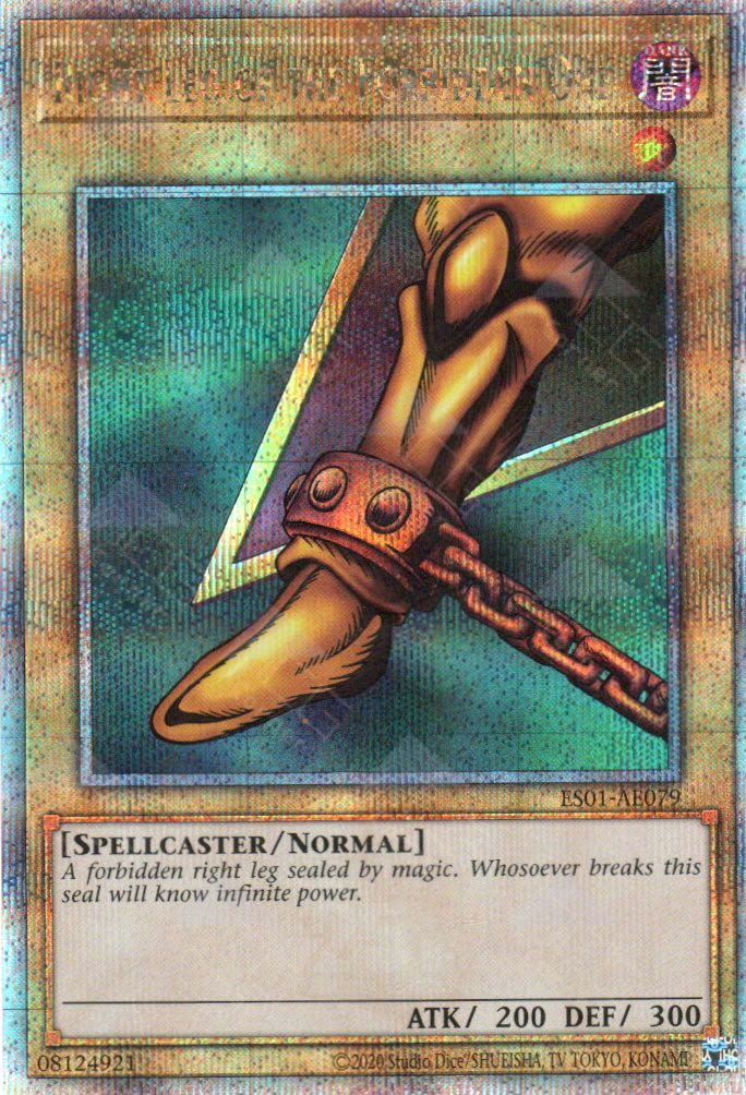 ES01-AE079 Right Leg of the Forbidden One (QCSR) – TCG Corner