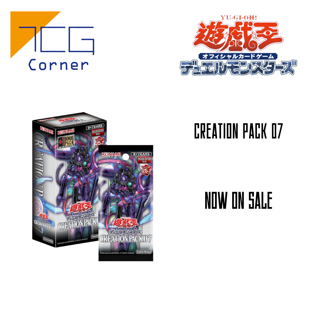 yugioh ocg card shop Yu-Gi-Oh! Official Card Game Duel Monsters CREATION PACK 07 – TCG Corner