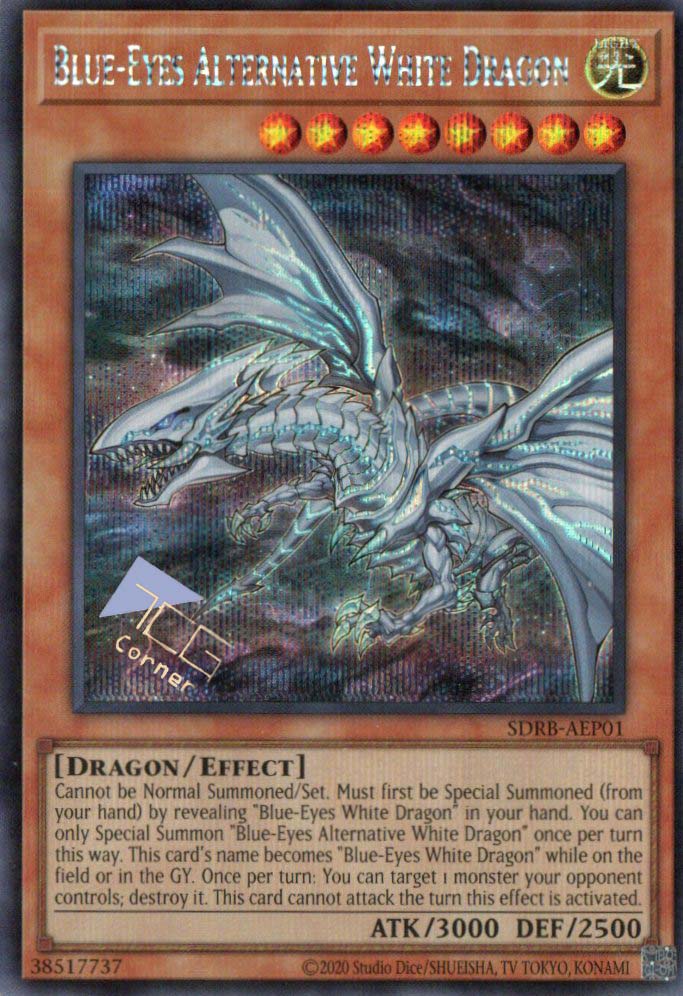 SDRB-AEP01 Blue-Eyes Alternative White Dragon TCG Corner SDRB-AEP01 Blue-Eyes Alternative White Dragon TCG Corner