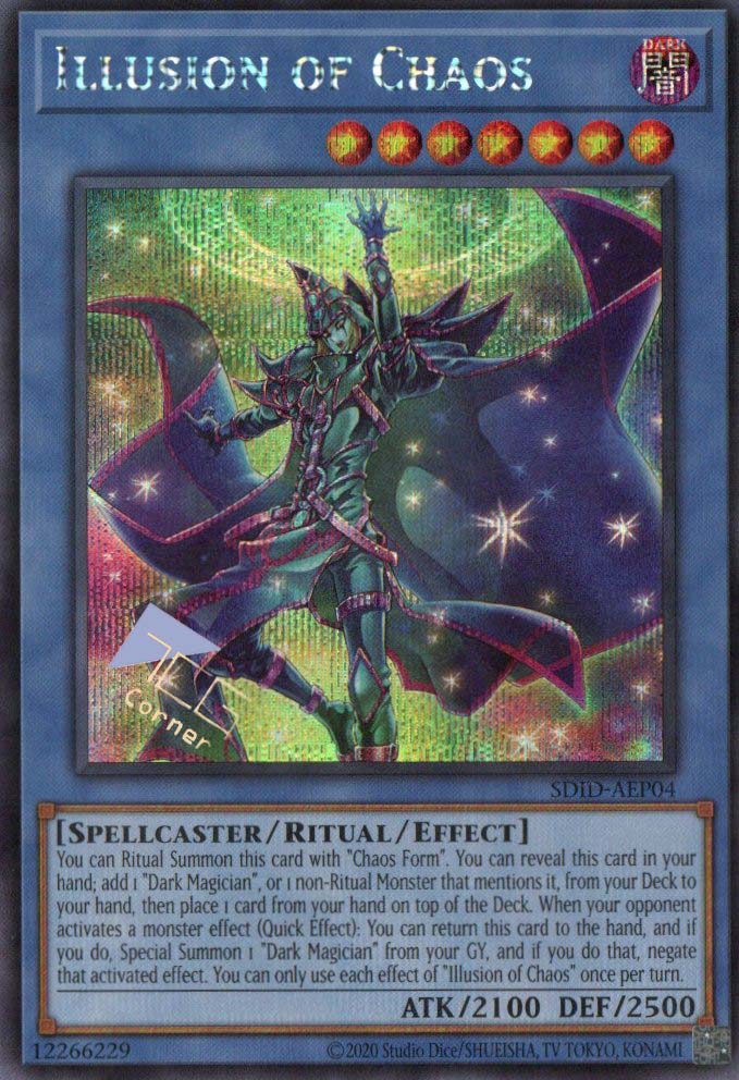 dark illusion yugioh card SDID-AEP04 Illusion of Chaos – TCG Corner