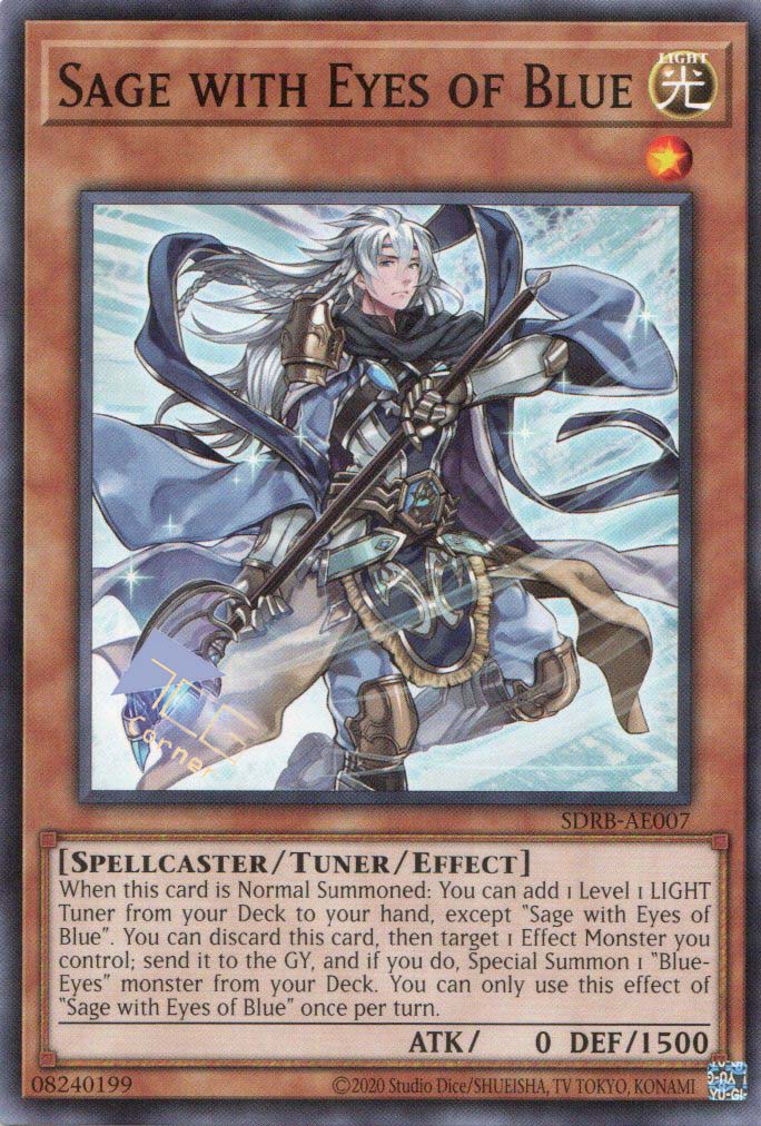 YuGiOh Shining Victories Sage with Eyes of Blue SHVI-EN020