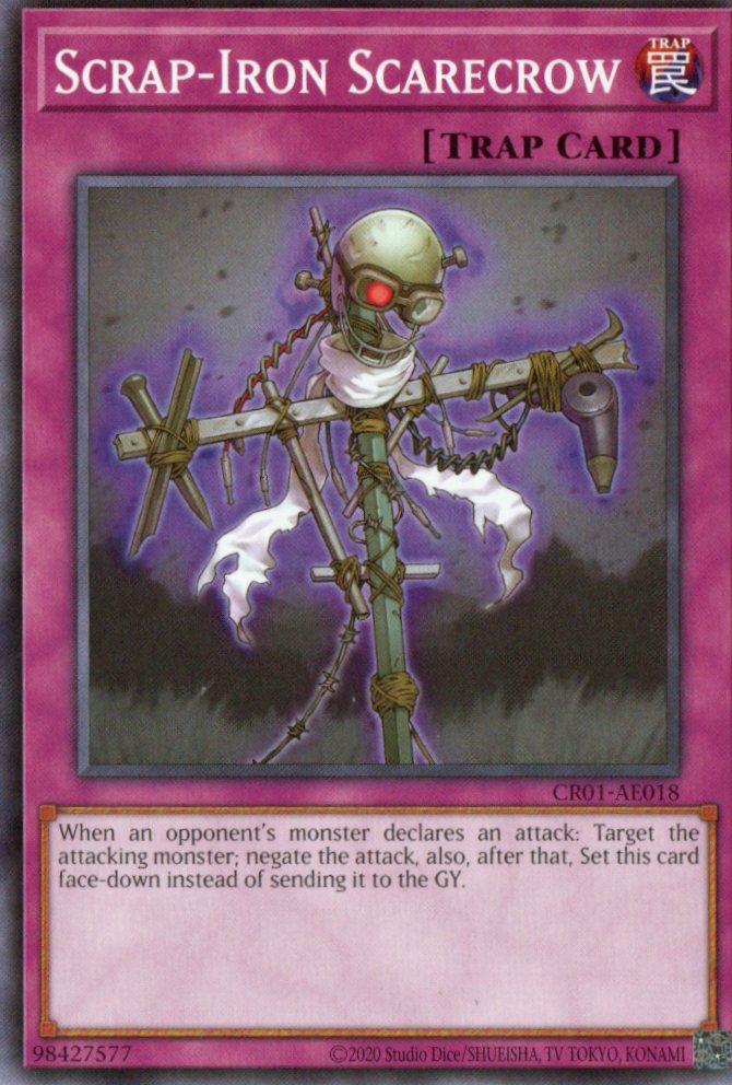 yugioh scrap cards CR01-AE018 Scrap-Iron Scarecrow (N) – TCG Corner