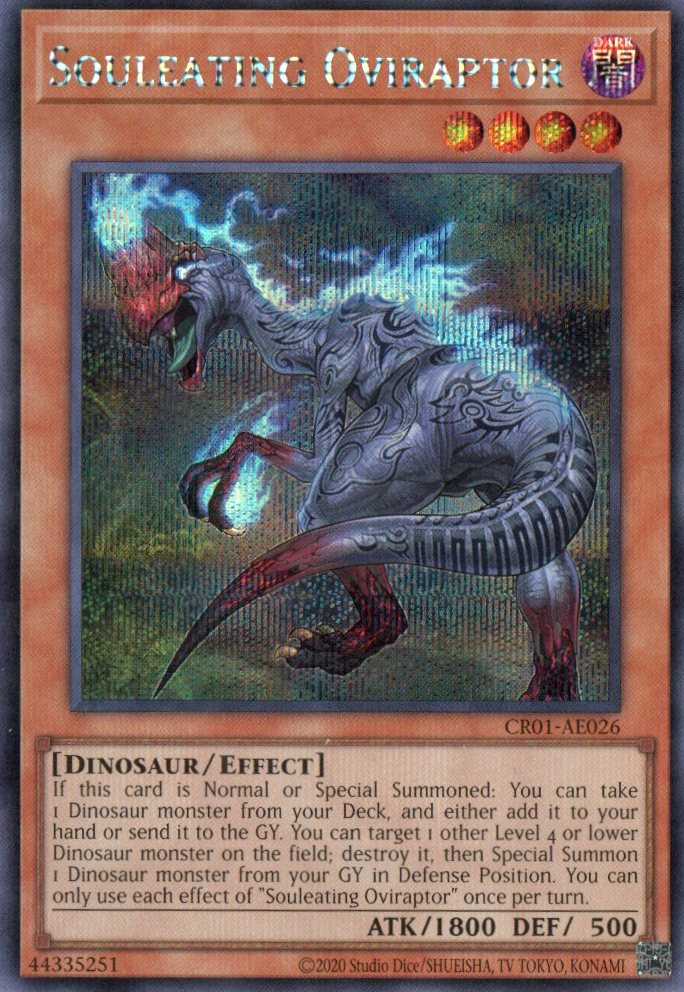 CR01-AE026 Souleating Oviraptor (SER) – TCG Corner