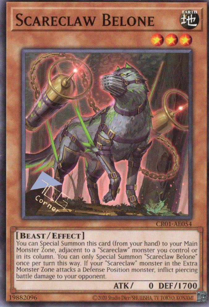 CR01-AE054 Scareclaw Belone (N) TCG Corner CR01-AE054 Scareclaw Belone (N) TCG Corner