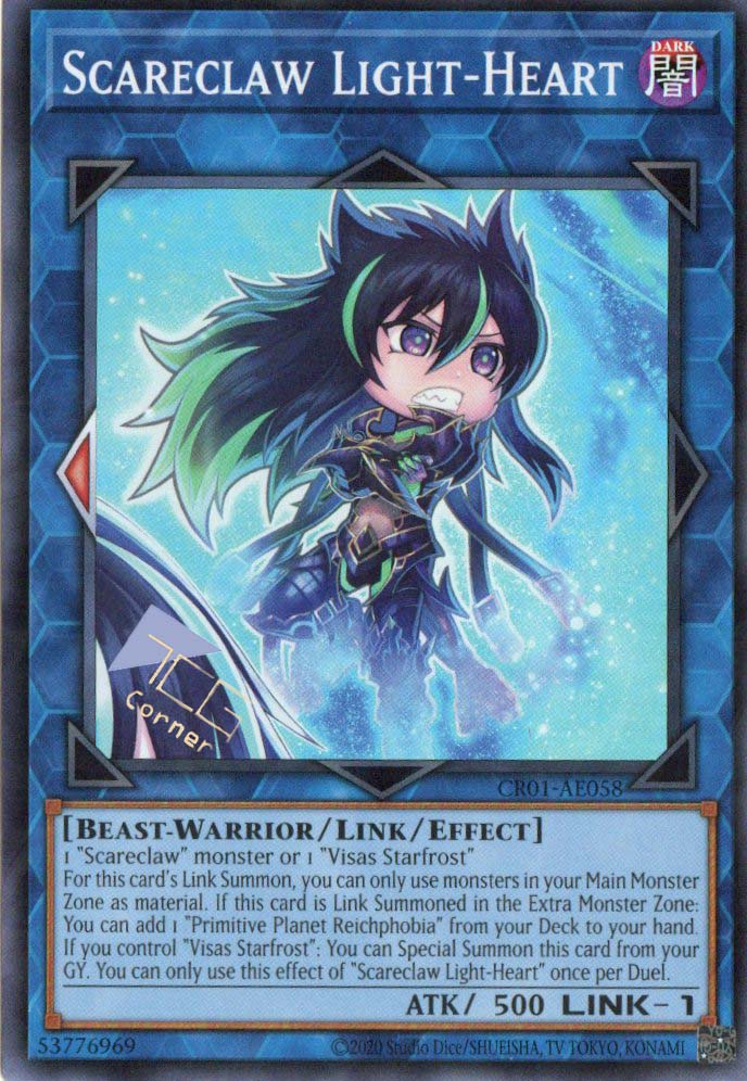 CR01-AE058 Scareclaw Light-Heart (SR) – TCG Corner