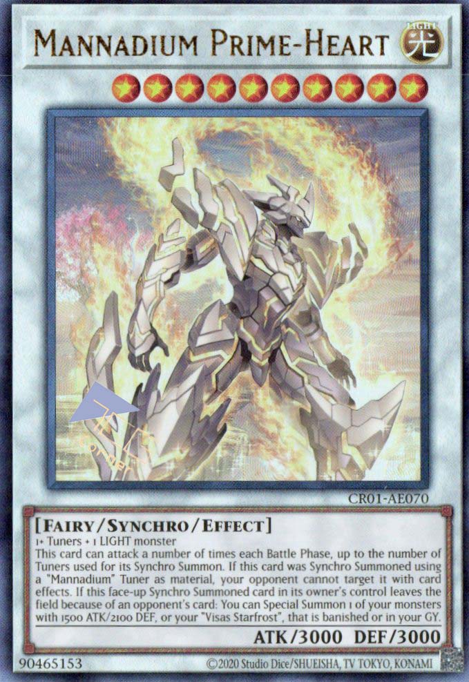 CR01-AE070 Mannadium Prime-Heart (UL)  TCG Corner