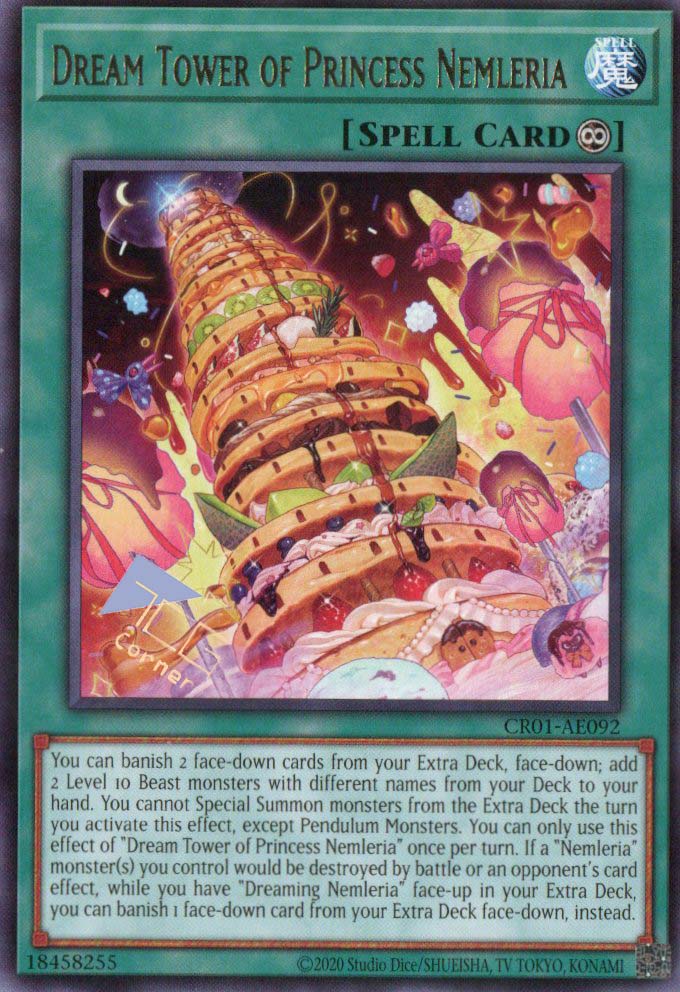CR01-AE092 Dream Tower of Princess Nemleria (R) TCG Corner CR01-AE092 Dream Tower of Princess Nemleria (R) TCG Corner
