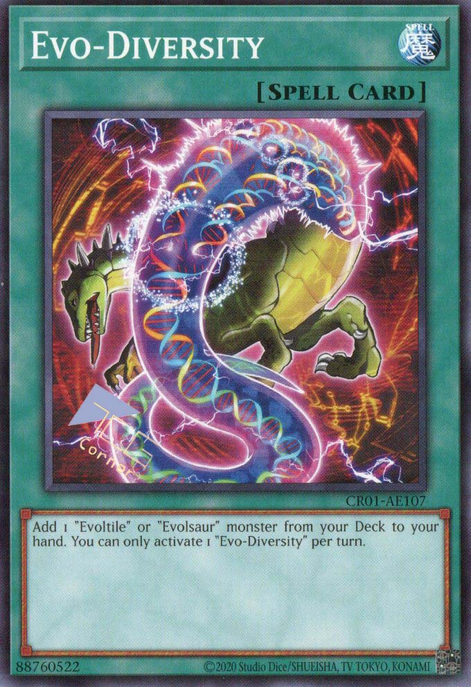 evolsaur deck yugioh CR01-AE107 Evo-Diversity (N) – TCG Corner Eevee:Glaceon Singularity directly from your pp_track_vyrus_graphics Insect | Yu-Gi-Oh! Wiki