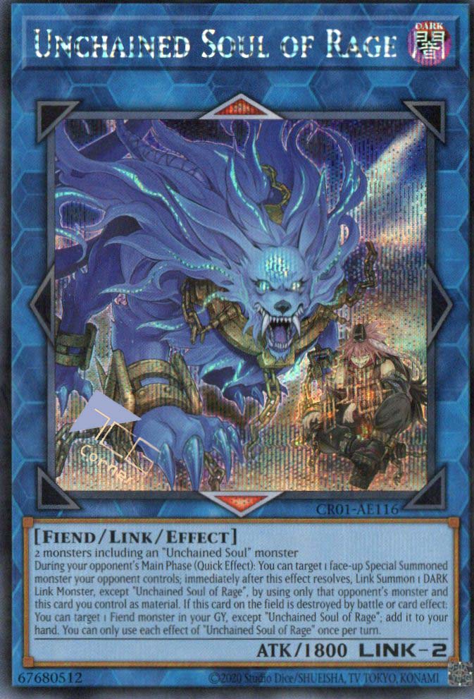 CR01-AE116 Unchained Soul Of Rage (SER) – TCG Corner