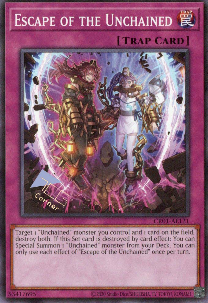 CR01-AE121 Escape of the Unchained (N) TCG Corner CR01-AE121 Escape of the Unchained (N) TCG Corner