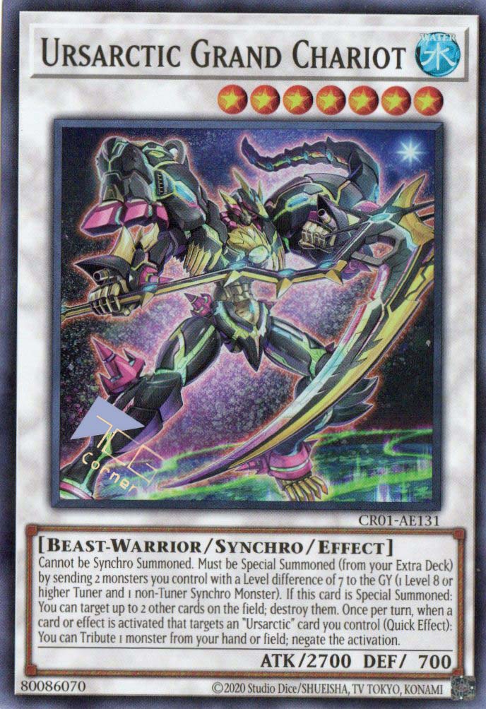 CR01-AE131 Ursarctic Grand Chariot (SR) CR01-AE131 Ursarctic Grand Chariot (SR)