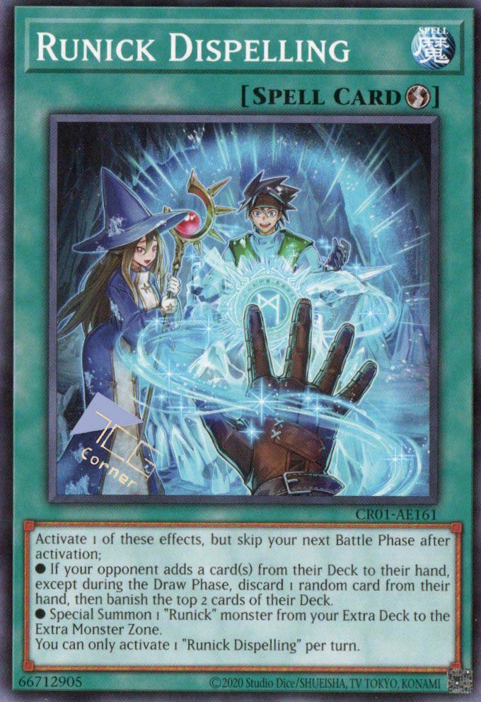 CR01-AE161 Runick Dispelling (N) TCG Corner CR01-AE161 Runick Dispelling (N) TCG Corner