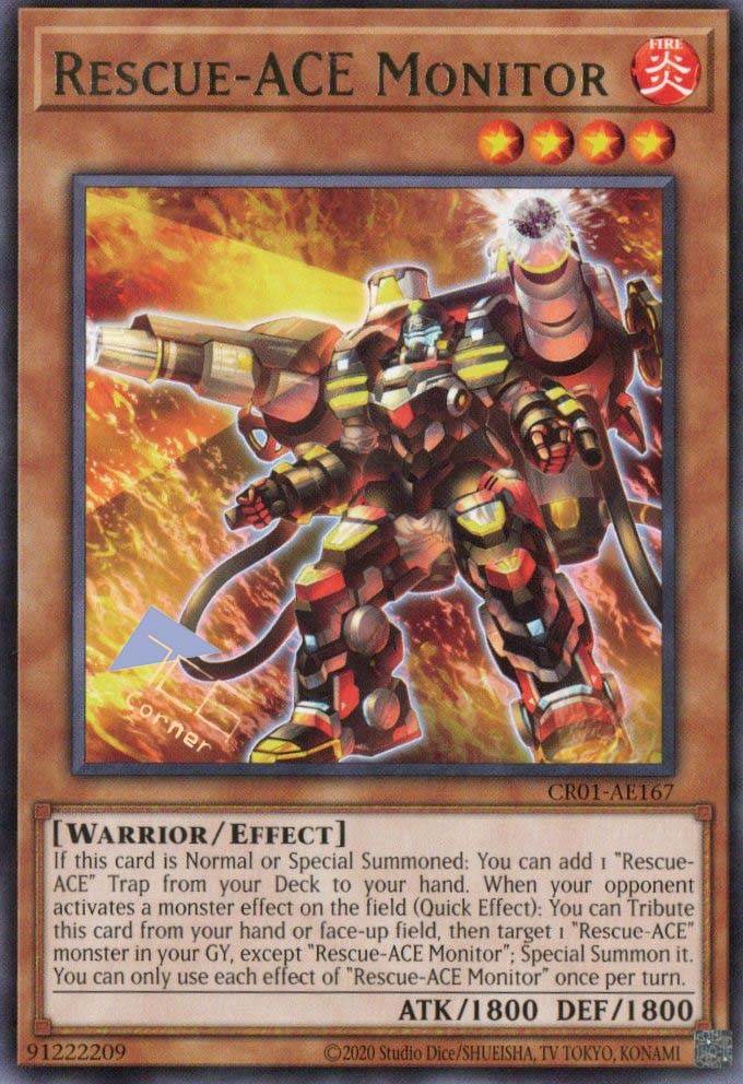 CR01-AE167 Rescue-ACE Monitor (R) – TCG Corner