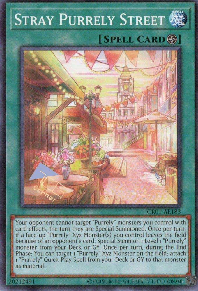 CR01-AE183 Stray Purrely Street (N) – TCG Corner