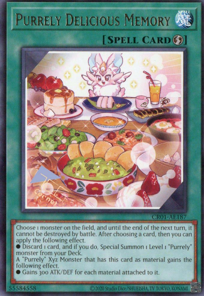 CR01-AE187 Purrely Delicious Memory (R) TCG Corner CR01-AE187 Purrely Delicious Memory (R) TCG Corner