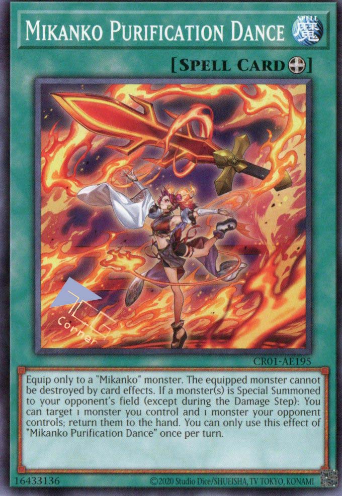 CR01-AE195 Mikanko Purification Dance (N) – TCG Corner