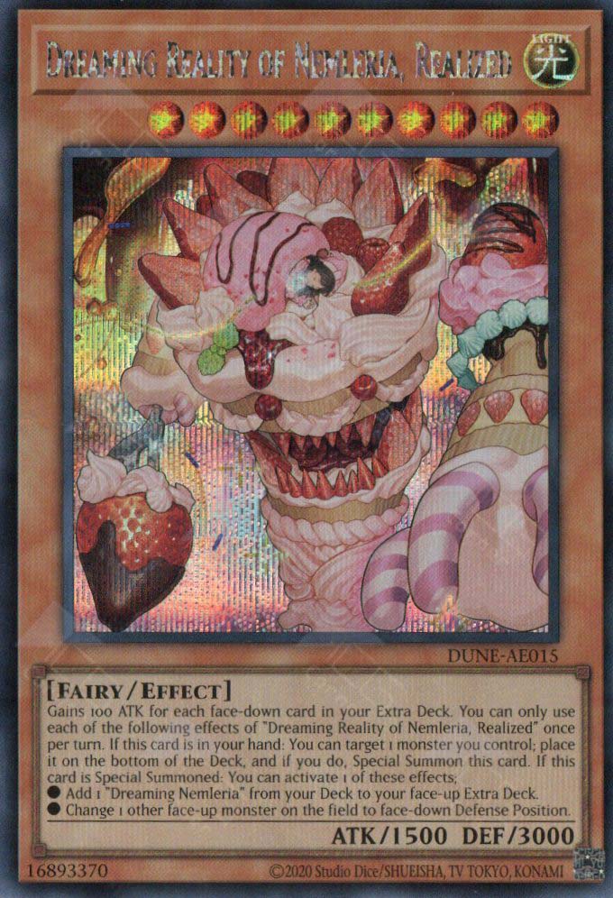 DUNE-AE015 Dreaming Reality of Nemleria, Realized (SER) – TCG Corner