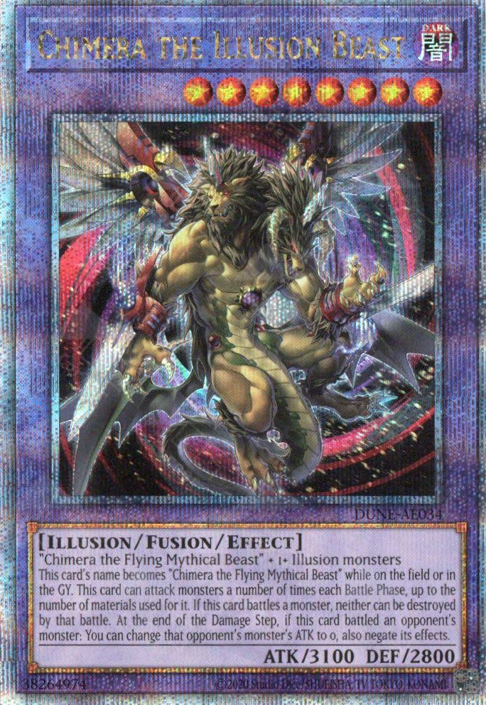 DUNE-AE034 Chimera the Illusion Beast (QCSR) TCG Corner DUNE-AE034 Chimera the Illusion Beast (QCSR) TCG Corner