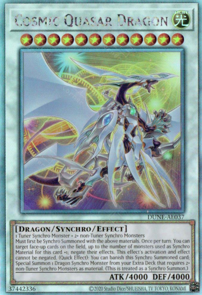 DUNE-AE037 Cosmic Quasar Dragon (HR) TCG Corner DUNE-AE037 Cosmic Quasar Dragon (HR) TCG Corner