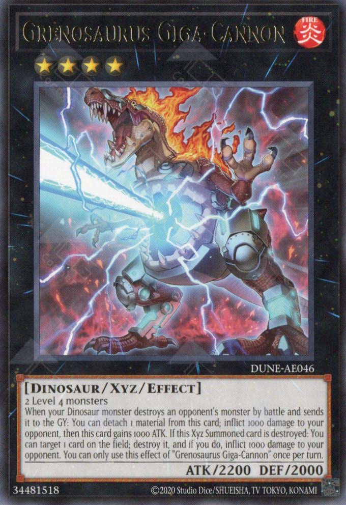DUNE-AE046 Grenosaurus Giga-Cannon (R) – TCG Corner