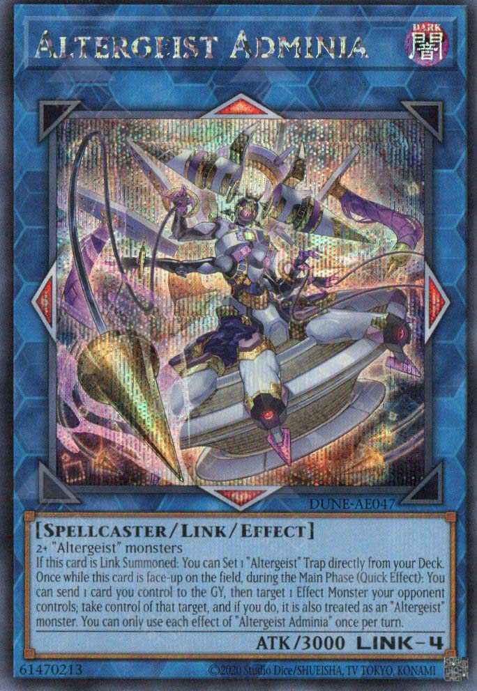 DUNE-AE047 Altergeist Adminia (SER) TCG Corner DUNE-AE047 Altergeist Adminia (SER) TCG Corner