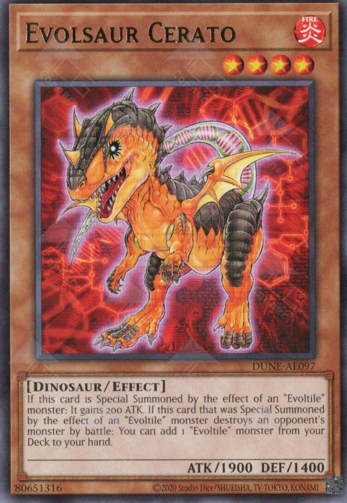 DUNE-AE097 Evolsaur Cerato (R) – TCG Corner