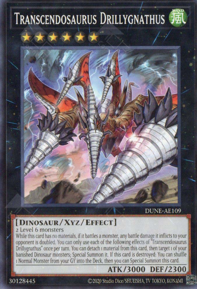 DUNE-AE109 Transcendosaurus Drillygnathus (N) TCG Corner DUNE-AE109 Transcendosaurus Drillygnathus (N) TCG Corner