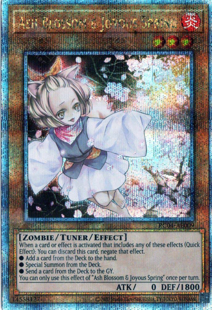 RC04-AE009 Ash Blossom & Joyous Spring (QCSR) TCG Corner RC04-AE009 Ash Blossom & Joyous Spring (QCSR) TCG Corner