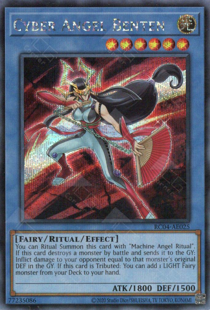 Yu-Gi-Oh! Cyber Angel Benten – LED4-EN018 Common, 1. Auflage Aus Legendary Duelists: Sisters Of The Rose