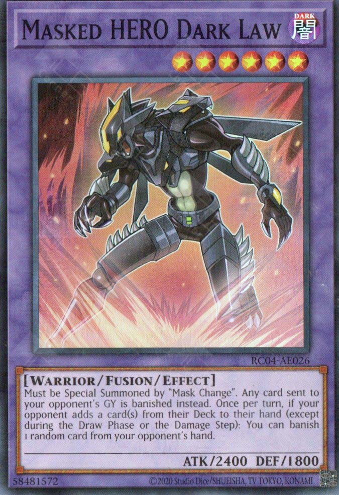 yugioh mask cards Spell of - Speed Duel: Battle City Box Select 1 Trap Card from your Graveyard RC04-AE026 Masked HERO Dark Law