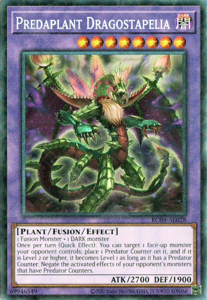 plant fusion monsters RC04-AE028 Predaplant Dragostapelia (CR)