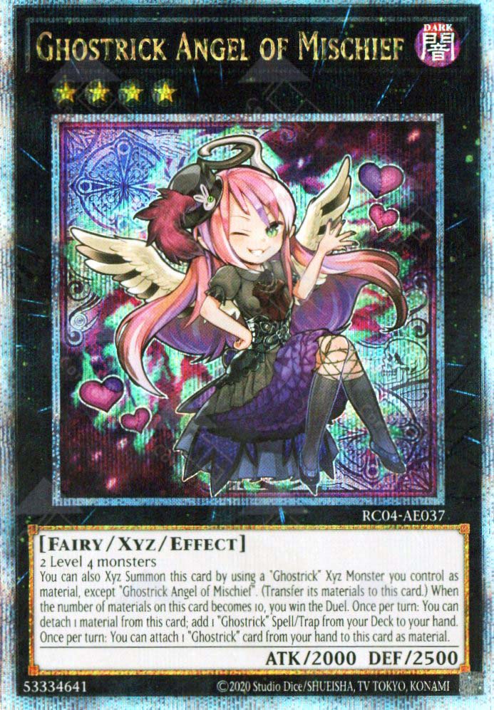 RC04-AE037 Ghostrick Angel of Mischief (QCSR) TCG Corner RC04-AE037 Ghostrick Angel of Mischief (QCSR) TCG Corner