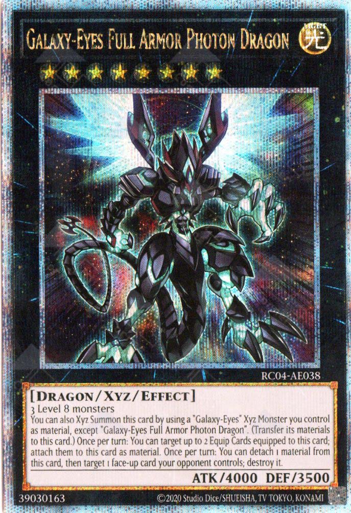 RC04-AE038 Galaxy-Eyes Full Armor Photon Dragon (QCSR) TCG Corner RC04-AE038 Galaxy-Eyes Full Armor Photon Dragon (QCSR) TCG Corner