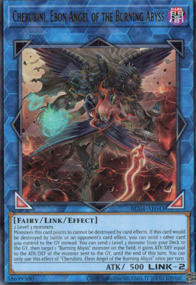 RC04-AE043 Cherubini, Ebon Angel of the Burning Abyss (UR) TCG Corner RC04-AE043 Cherubini, Ebon Angel of the Burning Abyss (UR) TCG Corner