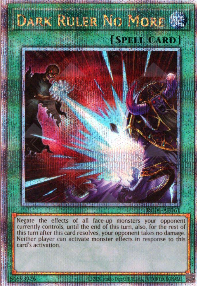 RC04-AE061 Dark Ruler No More (QCSR) – TCG Corner