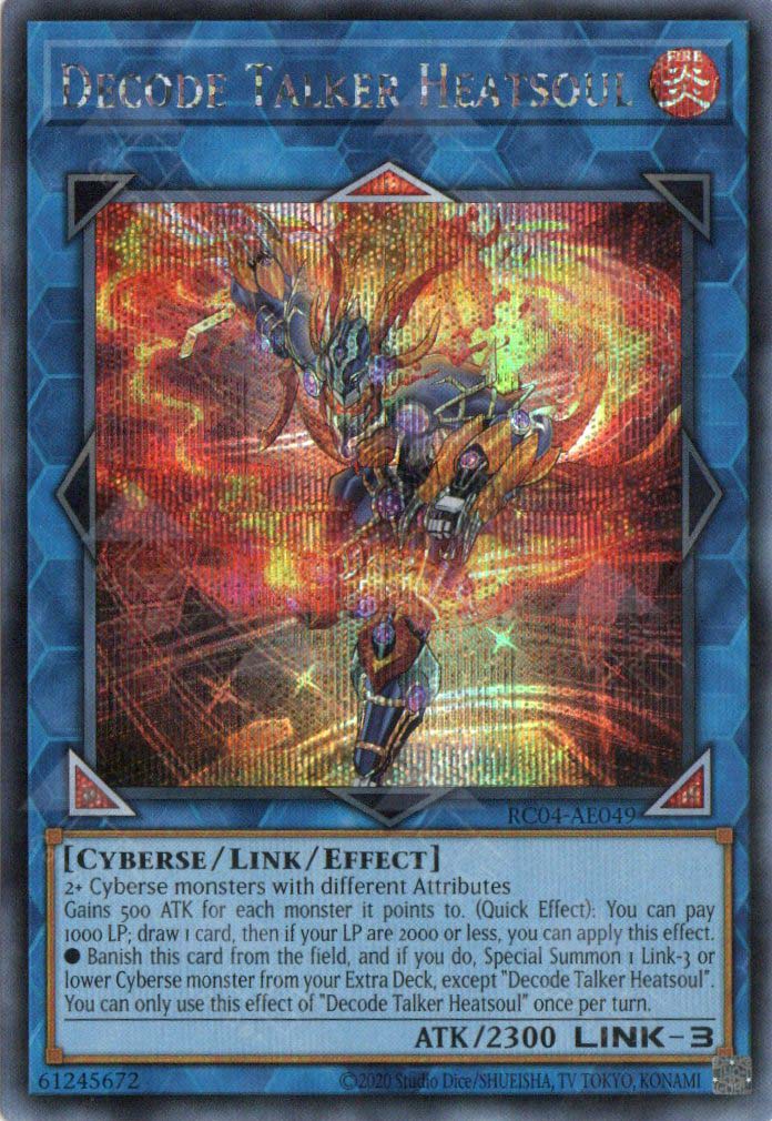 RC04-AE049 Decode Talker Heatsoul (SER) – TCG Corner