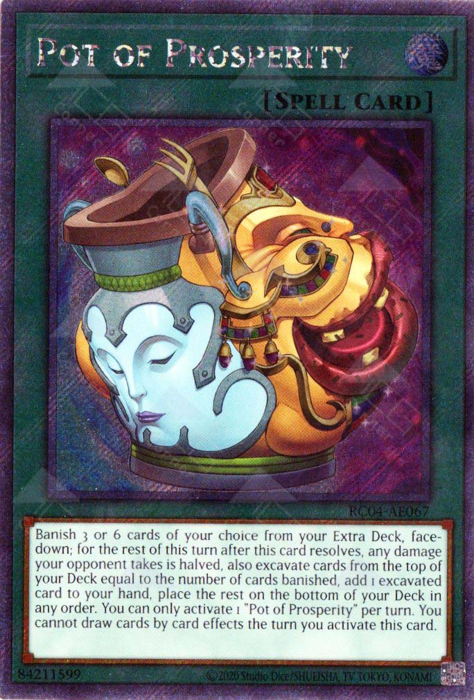 Yugioh Pot of top Prosperity