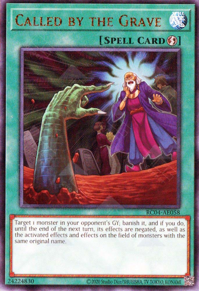 RC04-AE058 Called by the Grave (UL) TCG Corner RC04-AE058 Called by the Grave (UL) TCG Corner