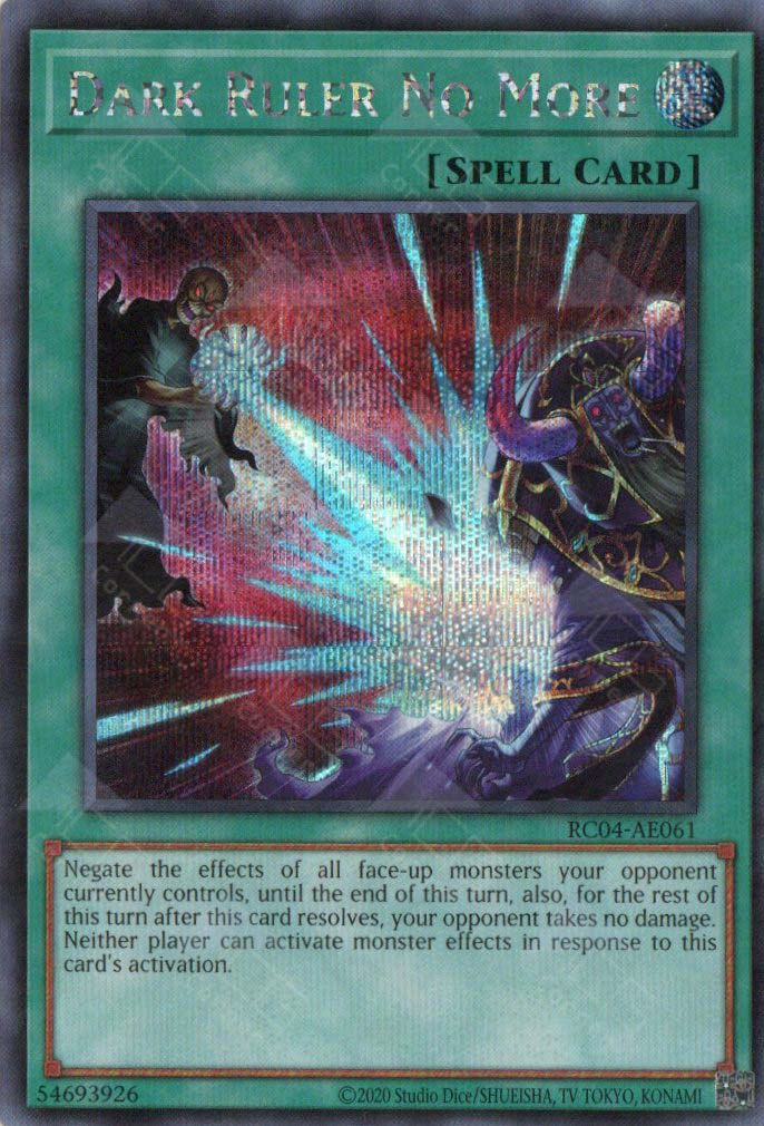RC04-AE061 Dark Ruler No More (SER) TCG Corner RC04-AE061 Dark Ruler No More (SER) TCG Corner