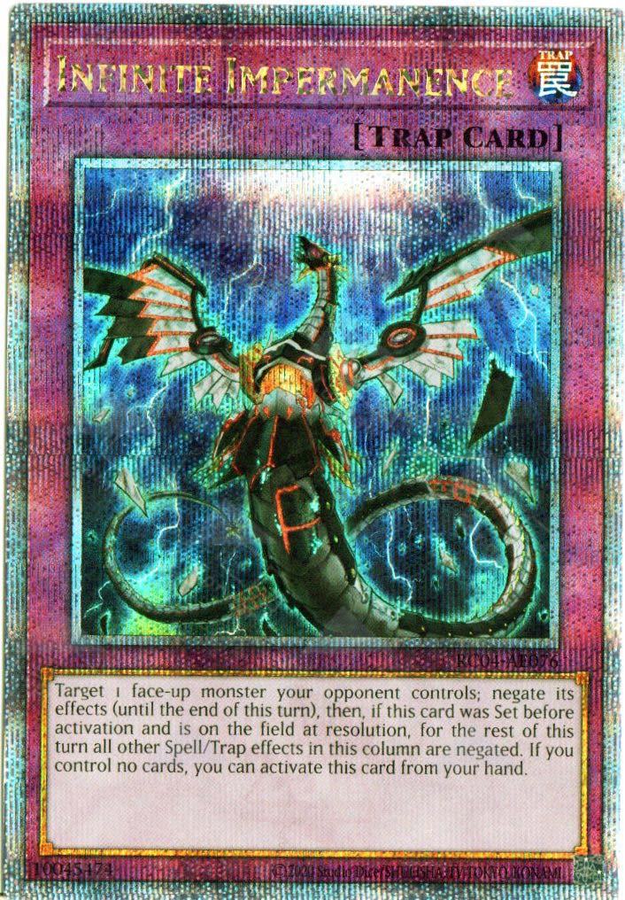 RC04-AE076 Infinite Impermanence (QCSR) TCG Corner RC04-AE076 Infinite Impermanence (QCSR) TCG Corner